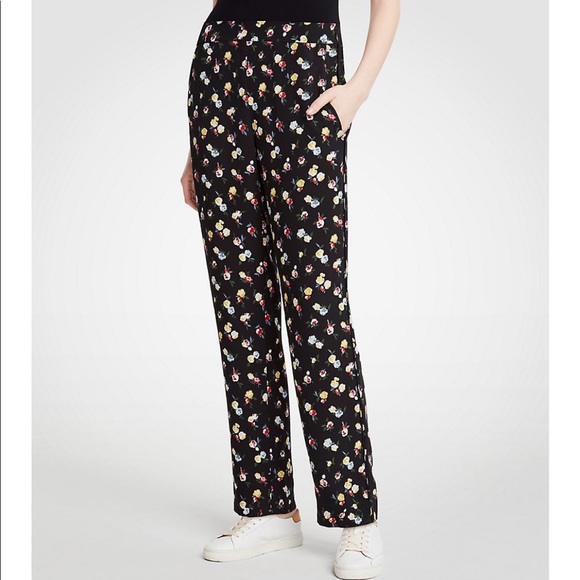 Ann Taylor PETITE - Floral Pant - Picture 1 of 2